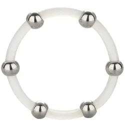 Silikon-Cockring Calex mit Stahlperlen Größe XL