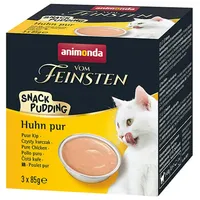 Becker-Schoell AG animonda Vom Feinsten Adult Snack Pudding 3 x 85 Gramm Katzensnacks Huhn