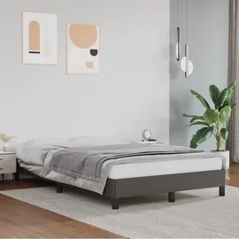 vidaXL Bettgestell 120 x 200 cm Grau