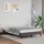 vidaXL Bettgestell 120 x 200 cm Grau