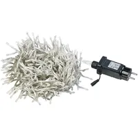 Lunartec Lichtervorhang LED 6 m transparent