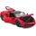 BBURAGO Ferrari SF90 Stradale Spider 1:18 Ferrari Race - Play Serie, Kofferraum, Motorhaube und Türen beweglich, rot(18-16015)
