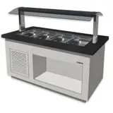 Saro Salatbar Premium Line SB-K170 weiss, für 4x 1/1 GN