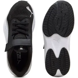 Puma Pounce Lite AC+ Kinder Black/White/Silver 29