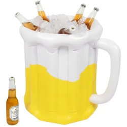 Aufblasbarer Bierkrug Kühler 46x42cm