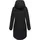 Ragwear Damen atmungsaktiver langer Wintermantel in Wollmantel-Optik warme Winterjacke Jannisa Coat YOUMODO Black Gr. XS - XS