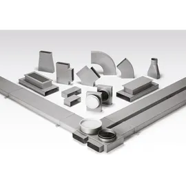 Helios Ventilatoren Flachkanalbogen waagrecht FK-BH 200/45