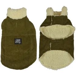 Kord Hundejacke Mantel Hund khaki Gr. M