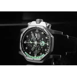 Vostok Europe Atomic Age Multifunktion Edelstahl 40 mm YM86-640A695