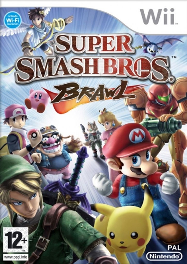 Nintendo Super Smash Bros. Brawl, Wii, Nintendo Speicherkarte, Kampf, T (Jugendliche)