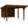 SKANHOLZ Spessart Einzelcarport mit Abstellraum 3,55 x 8,46 m nussbaum