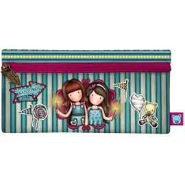 Santoro 1129GJ03 Gorjuss Fairground Schmaler Koffer Feuerwerk, 22 x 11 x 1,5 cm, blau