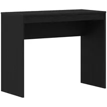 vidaXL Schreibtisch Schwarze Eiche / Schwarz