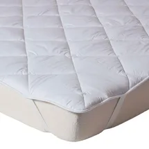 Homescapes Premium Matratzen-Topper 135 x 190 cm weiß
