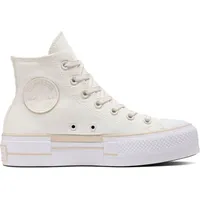 Converse Schuhe Chuck Taylor All Star Lift Platform Outline Sketch, A05009C - Creme