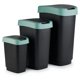 Rotho Twist 25 l mistletoe grün