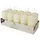 Papstar Stumpenkerze 9 x 4 cm 10 St. creme