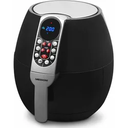 Heißluftfritteuse »MD17320«, 1500 W, 8 praktische Automatikprogramme, 22450630-0 schwarz