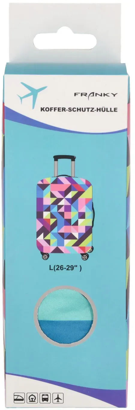 Franky Kofferhülle Luggage Cover LC-10L multicolor