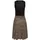 Buffalo Jerseykleid Shirtkleid Animalprint Schwarz 38