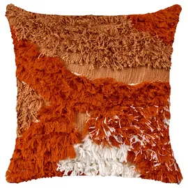 Beliani Sagenia Dekokissen 45 x 45 cm Orange