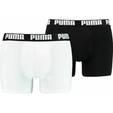 Puma Basic Boxer black/white M 2er Pack