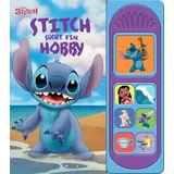 phoenix international publications inc. Disney Stitch - Stitch sucht ein Hobby - Soundbuch - Pappbilderbuch mit 7 Geräuschen