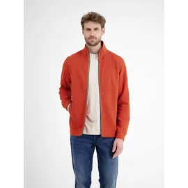 Lerros Sweatjacke in weicher Strukturqualität - Scandinavian Red - L
