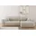 kaiser möbel Ecksofa Stoff Poso 2-Sitzer Beige