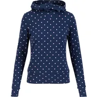 Blutsgeschwister Scuba Duba Hoodie dreamy cute dot Blau 34