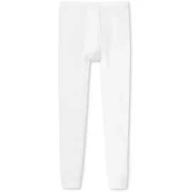 SCHIESSER Lange Unterhose unifarben weiß M 1er Pack