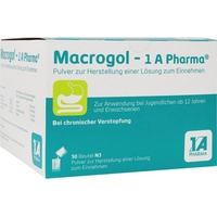 1 A Pharma MACROGOL-1A Pharma Plv.z.Her.e.Lsg.z.Einnehmen 50 St