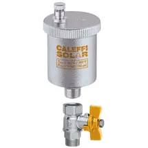 CALEFFI Schnellentlüfter Solar 3/8" AG verchromt, automatisch, mit