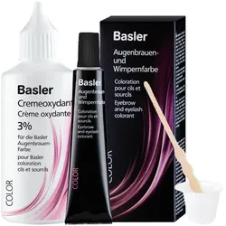 basler Augenbrauen- und Wimpernfarbe Set schwarz