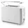 Clatronic Clatronic® Toaster 2 Scheiben | Toaster mit Auftau-/Aufwärm-/Schnellstoppfunktion | Toaster mit Brötchenaufsatz | Toaster weiß