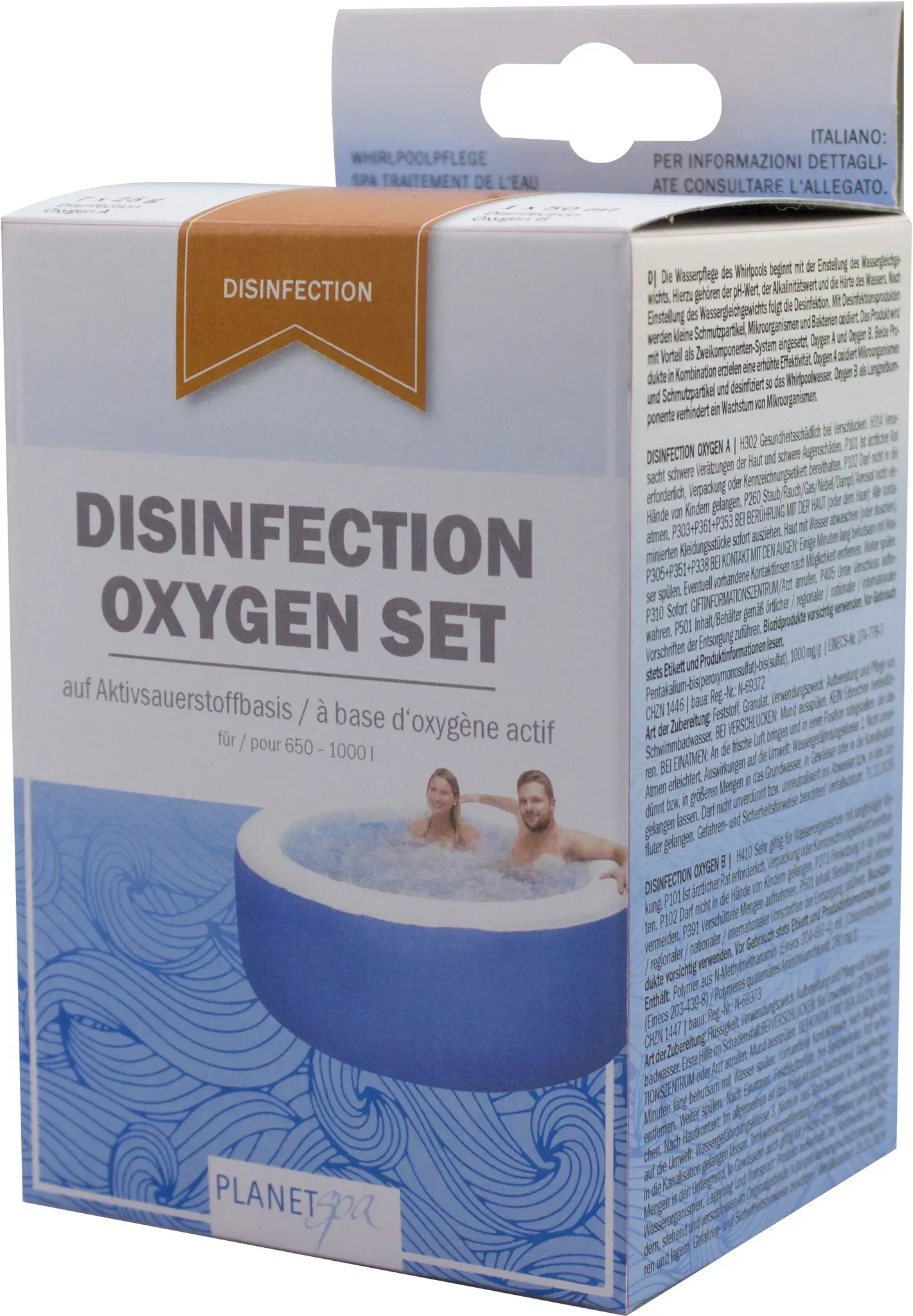 Summer Fun Desinfection Oxygen, Planet Spa