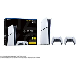 Sony PlayStation 5 Slim Digital Edition + 2. DualSense Wireless-Controller