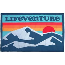 Lifeventure Fleece-gefütterte Campingdecke Retro 200 x 140 cm