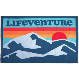 Lifeventure Fleece-gefütterte Campingdecke Retro 200 x 140 cm