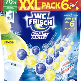 WC-Frisch WC FRISCH Kraft Aktiv Duftspüler Lemon 6x50g