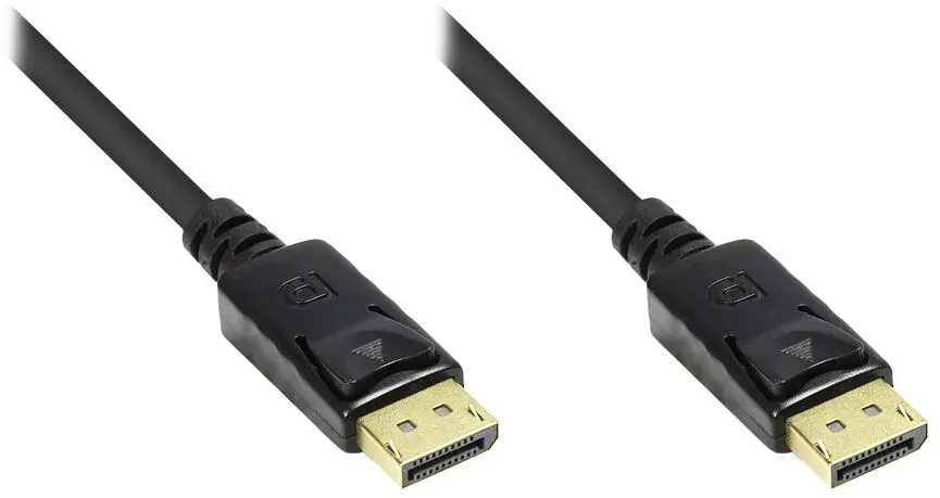 Alcasa 4810-005G DisplayPort-Kabel 0,5 m Schwarz