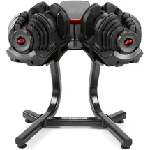 Bowflex 1090i Hanteln (Paar & Stand mit Medienfach)