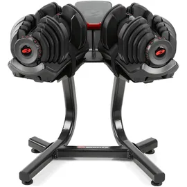 Bowflex 1090i Hanteln (Paar & Stand mit Medienfach)