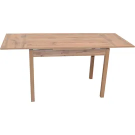 Hofmann Living And More Esstisch, braun (eiche, nachbildung, eiche, nachbildung, eiche, nachbildung), H:75cm T:67cm, HOFMANN LIVING AND MORE, Tische, Esstisch, ausziehbar