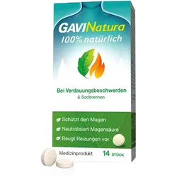 GAVINatura Lutschtabletten bei Verdauungsbeschwerden & Sodbrennen 14 St