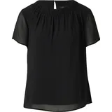 s.Oliver Luftige Chiffon-Bluse mit gesteppter Raffung - 38