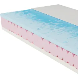 Double Flex, 23 cm, Hydrux-Gelschaum-Matratze mit Sommer-/Winter-Funktion 100 cm x 200 cm 3 (81 kg - 100 kg)