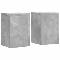 vidaXL Pflanzenständer 25 x 25 x 35 cm Betongrau