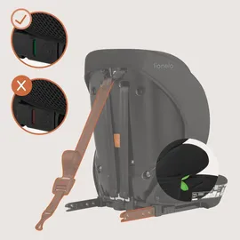 lionelo Levi Fix i-Size Schwarz