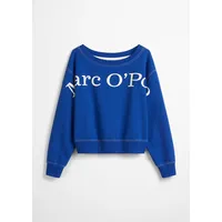Marc O'Polo Women's 502407354067 Sweatshirt, blau, L - L